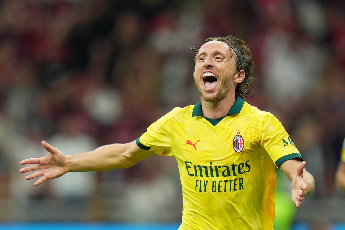  Luka Modrić odlučio meč Milan Bolonja 