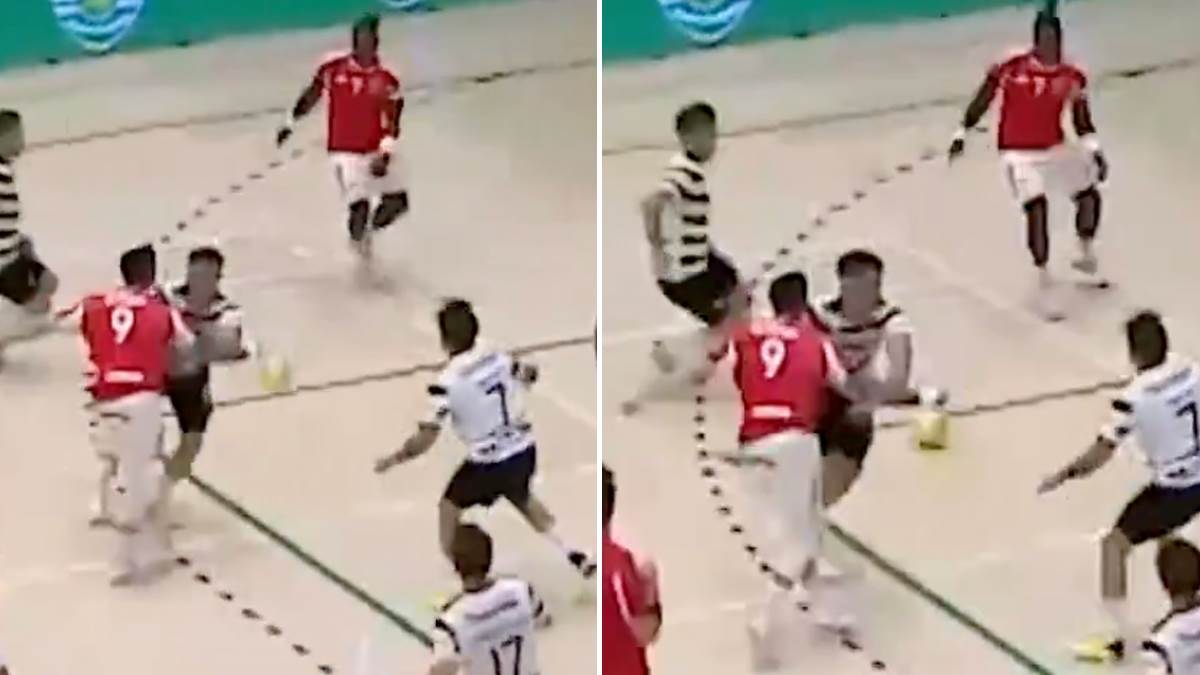  najludja asistencija iza ledja preko cijelog terena 