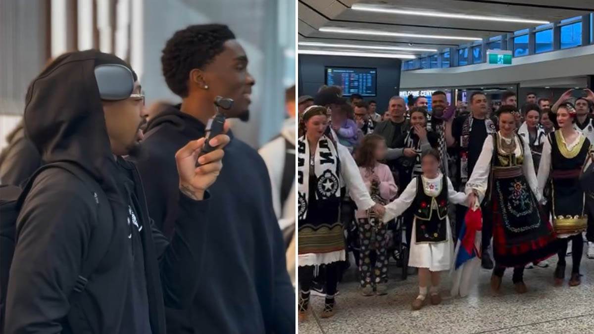  Tradicionalni srpski doček za KK Partizan u Australiji 