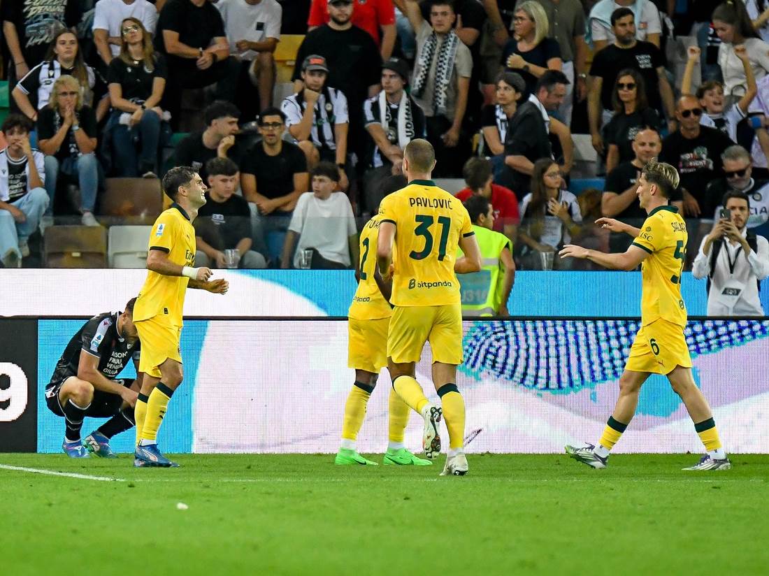  Udineze Milan Kristijan Pulišić Serija A 