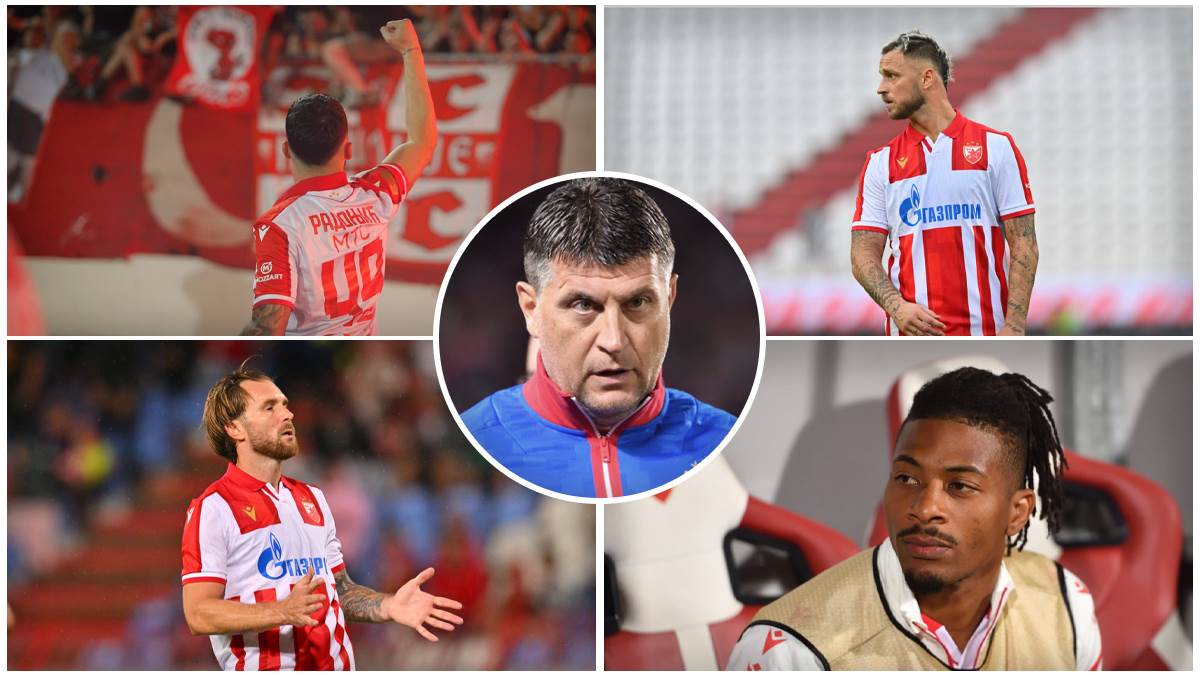  sastav crvene zvezde za mec sa seltikom 