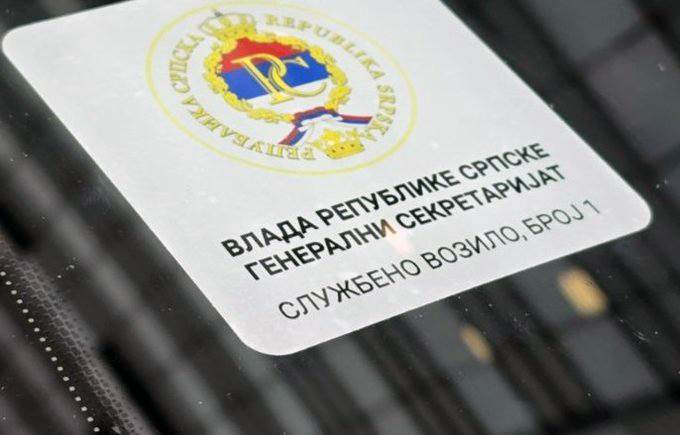  Minić o obilježavanju vozila Vlade RS 