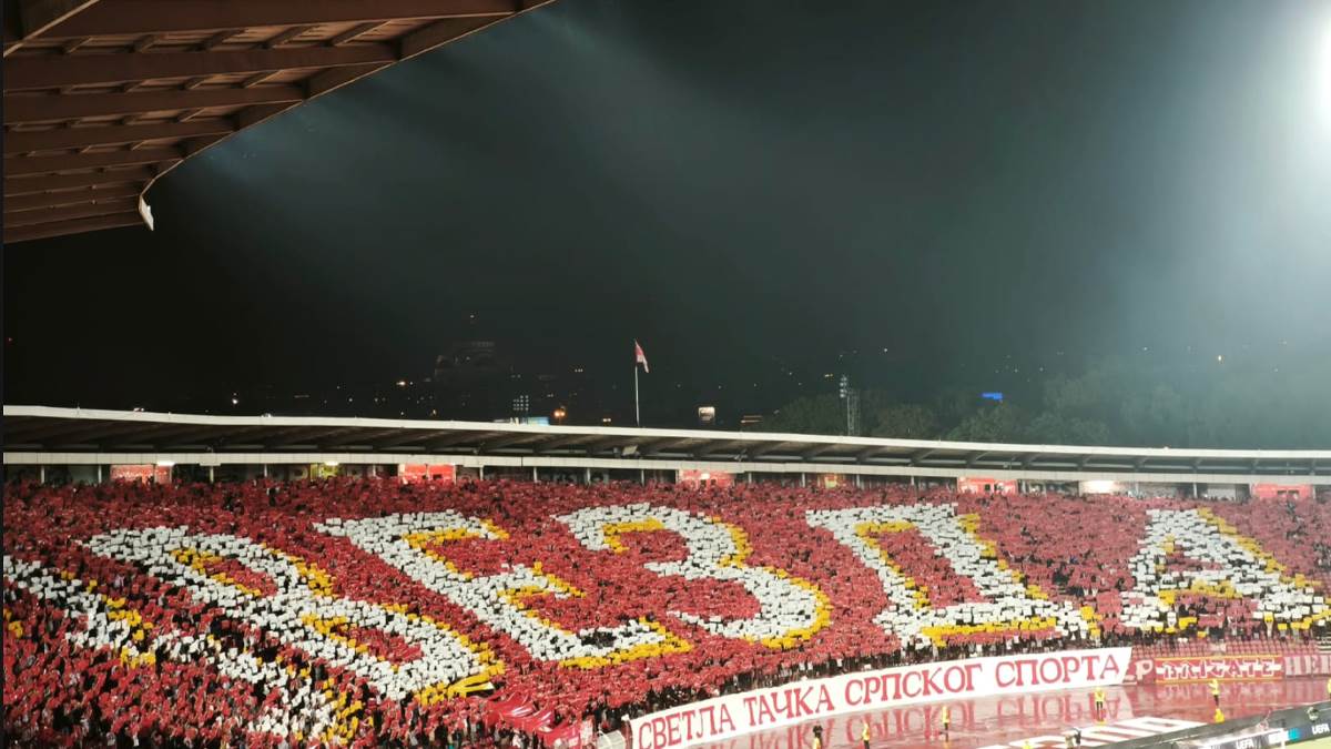  Navijači Crvene zvezde skandiranje Milovanoviću 