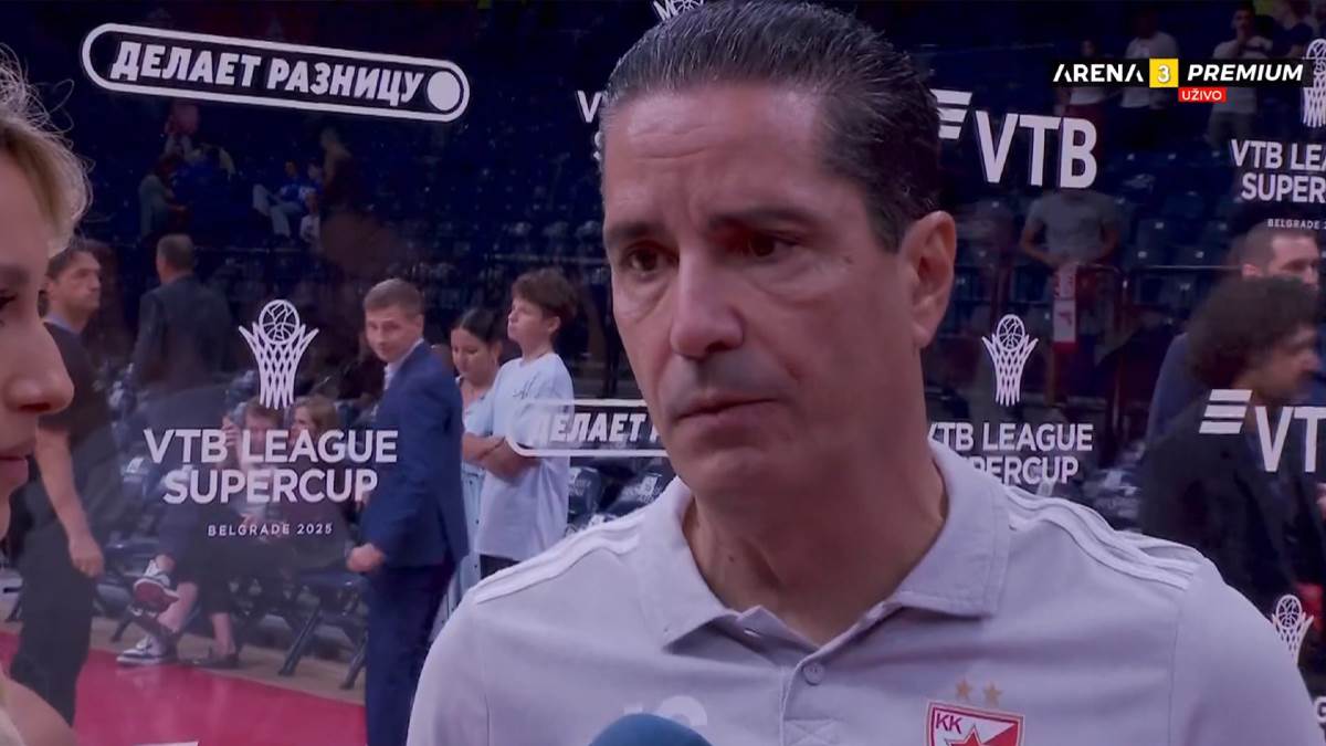  Janis Sferopulos nakon pobjede Zvezde protiv Dubaija 