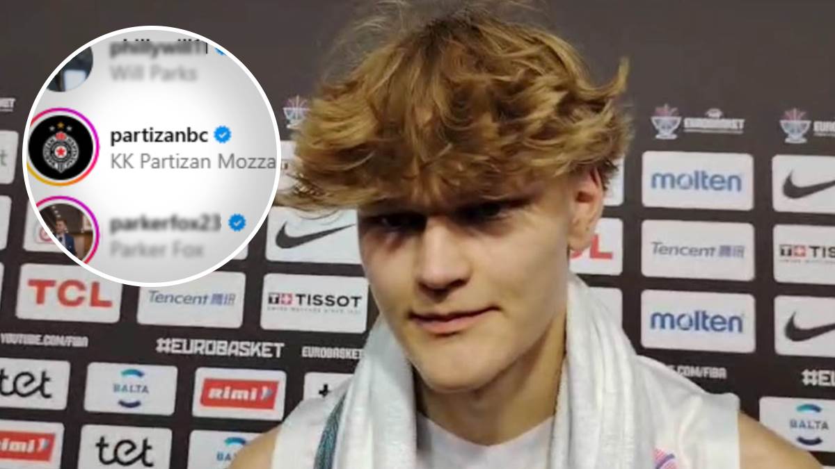  Mika Murinen zapratio Partizan na Instagramu 
