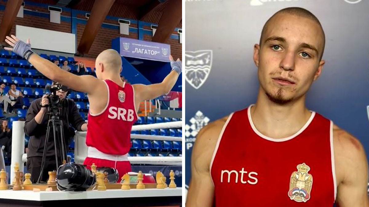  Srbin Gabor Horvat svjetski šampion u šah boksu  