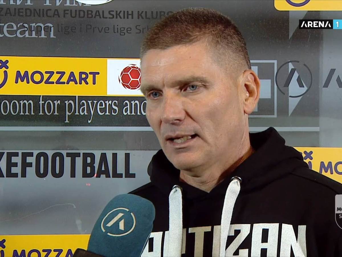  OFK Beograd Partizan izjava Srđana Blagojevića  