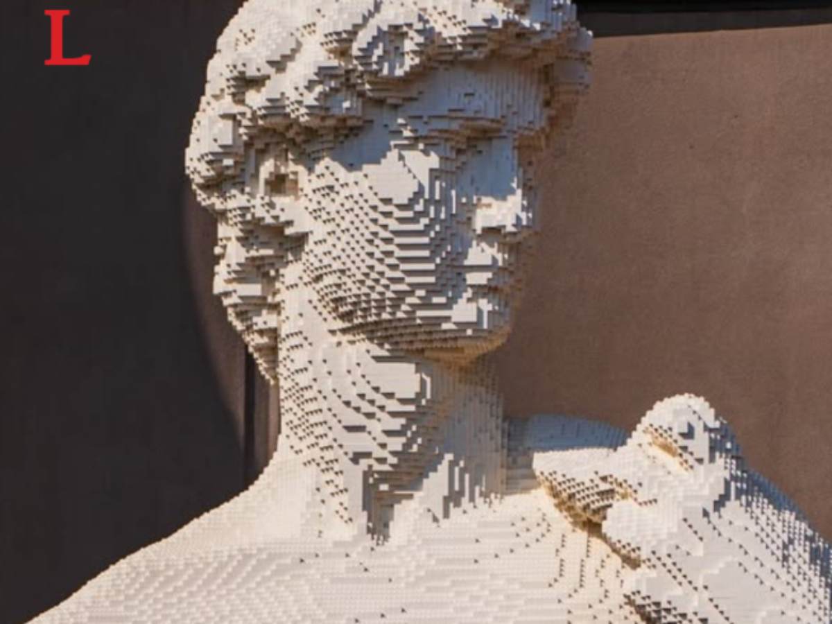  Lego verzija Mikelanđelovog Davida 
