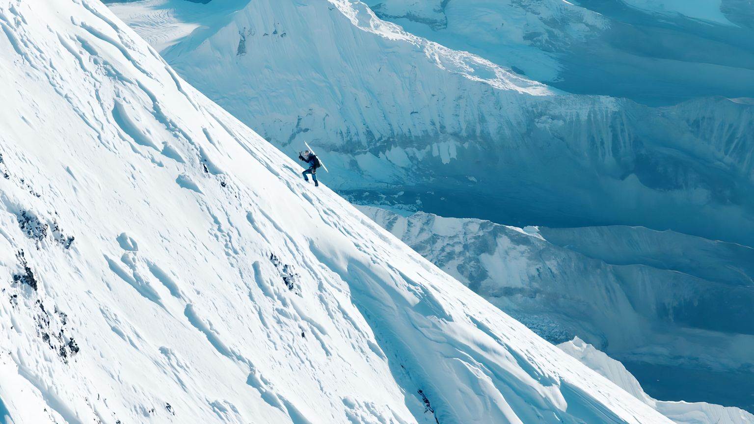  Andrzej Bargijel skijaški spust mont everest 