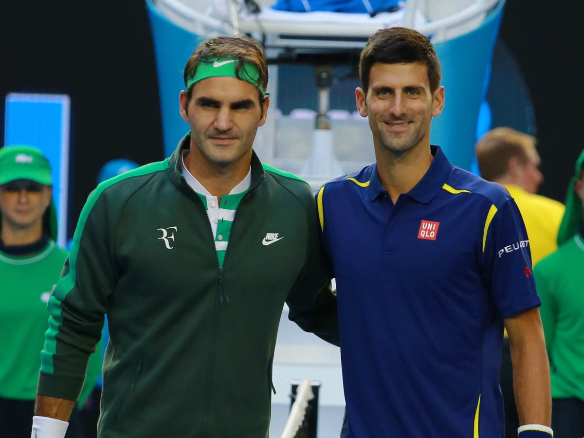  Rodžer Federer i Novak Đoković 