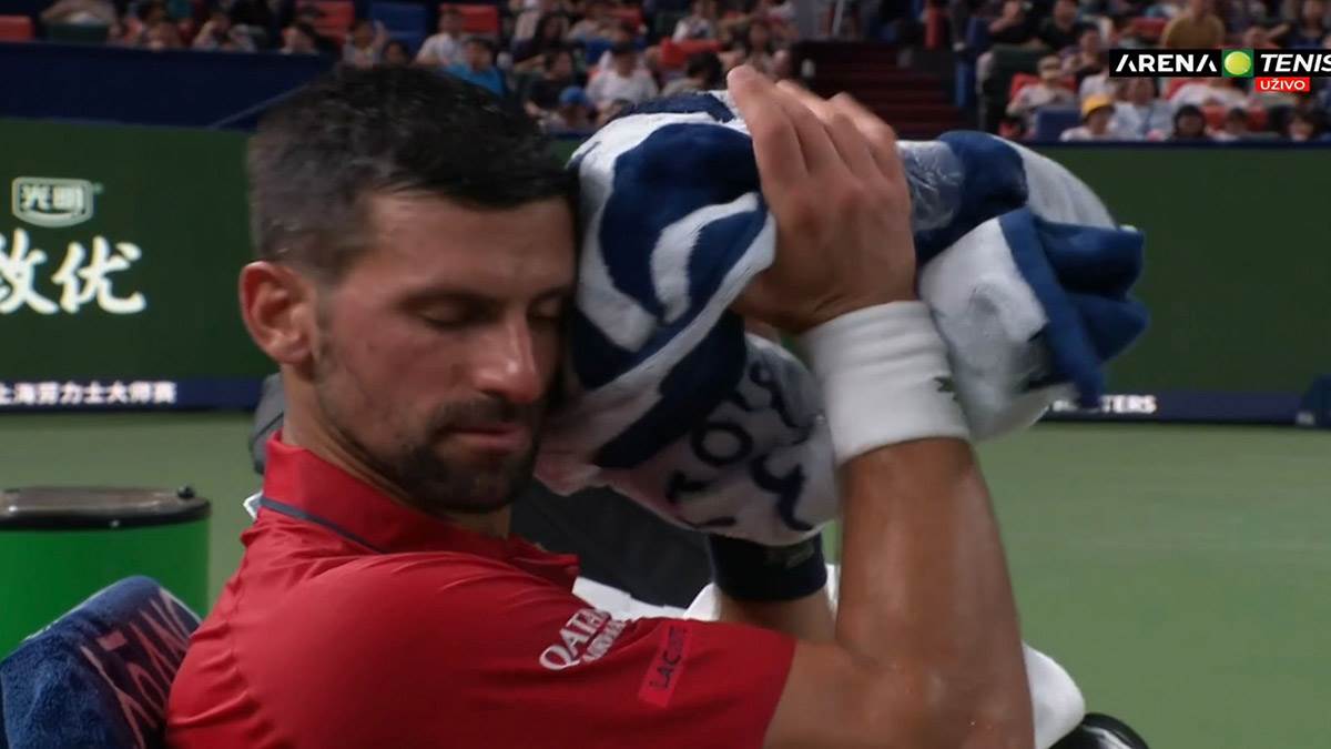  Veliak vlažnost vazduha u Šangaju smeta Novaku Đokoviću 