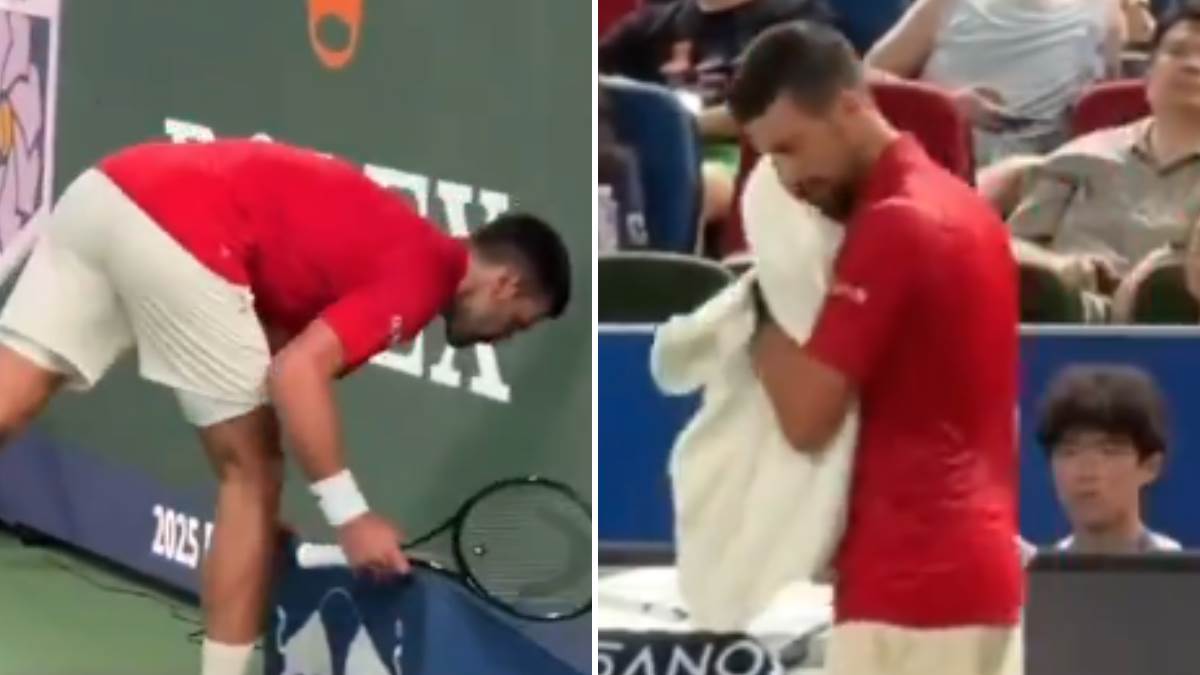  Novak Đoković povraćao na terenu u Šangaju  