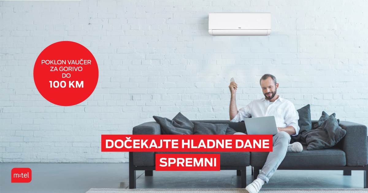  Dočekajte hladne dane spremni uz inverter klime iz m:tel ponude 