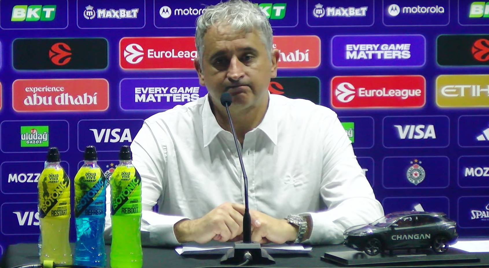  Igor Kokoškov o utakmici Partizan Efes  