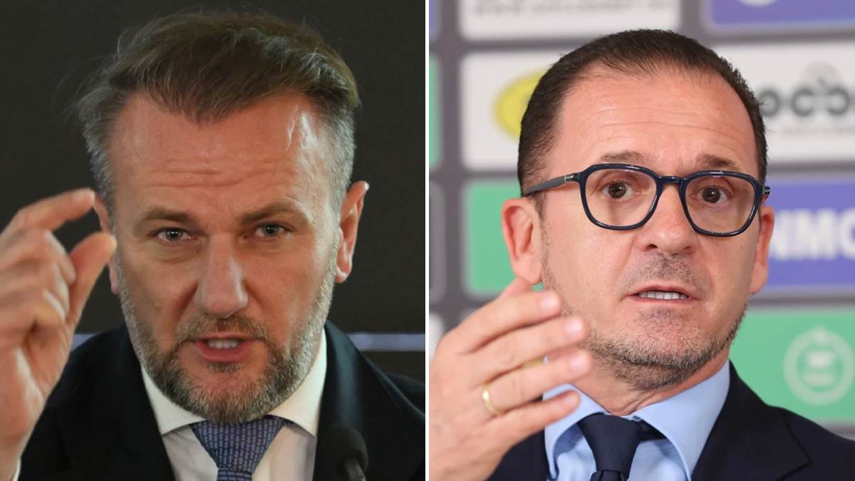  Predrag Mijatović i Ostoja Mijailović se svađaju  