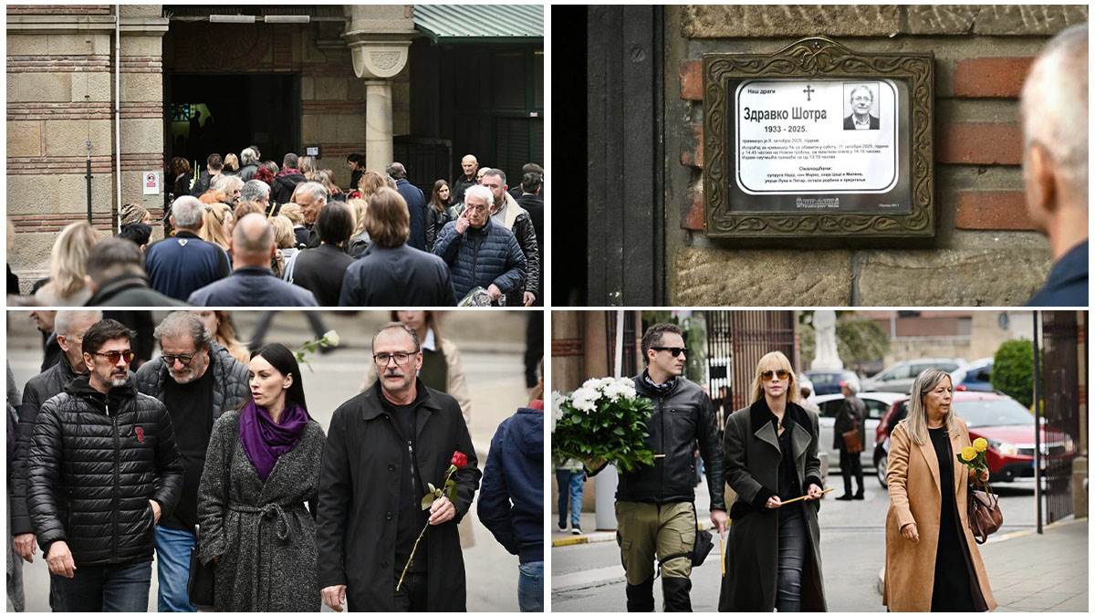  Završen ispraćaj za kremaciju Zdravka Šotre 