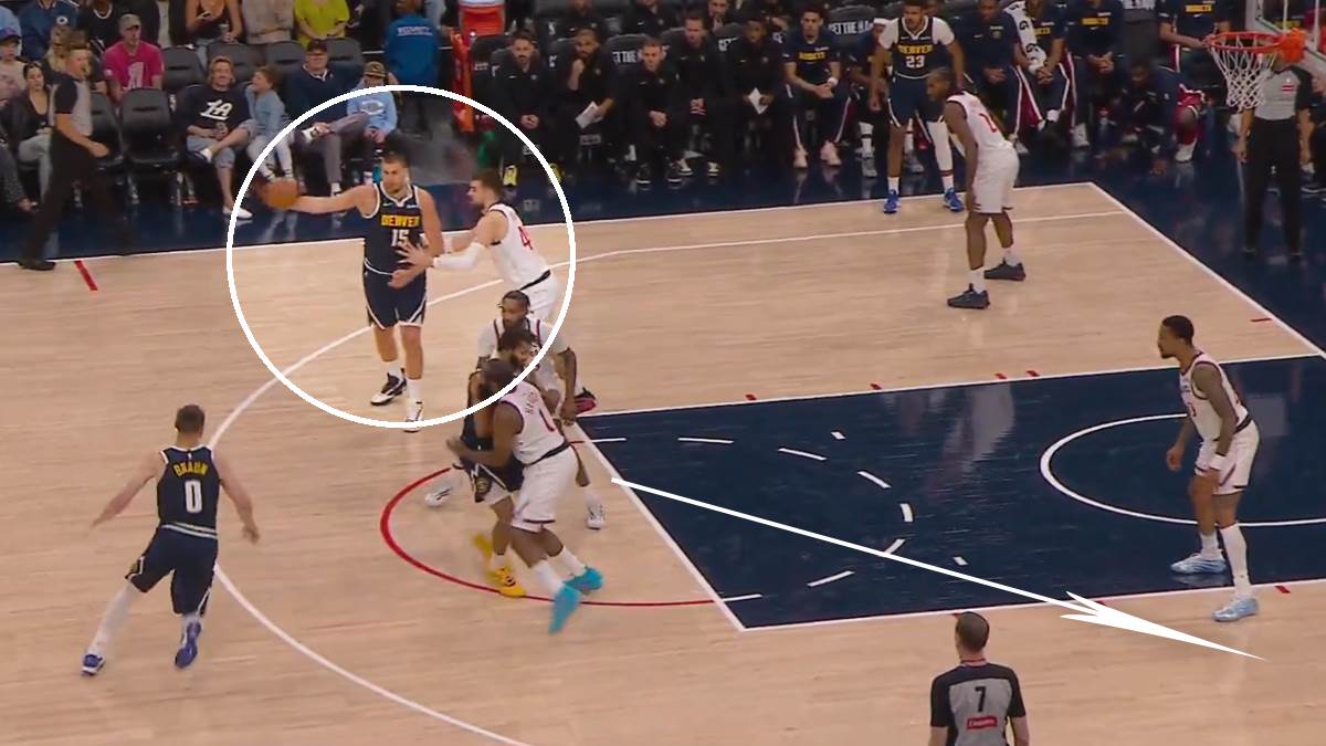  Vanserijska asistencija Nikola Jokić video 