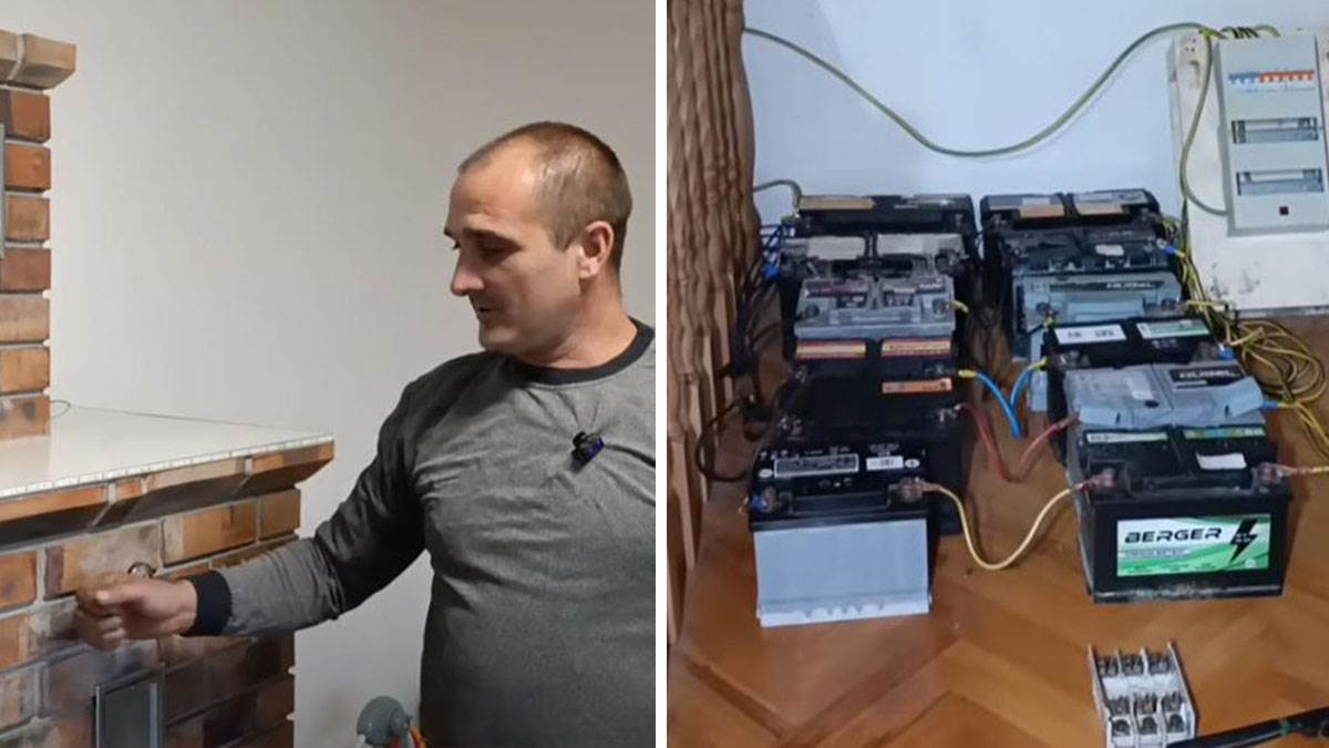  Almir napravio kamin koji štedi 3.000 KM 