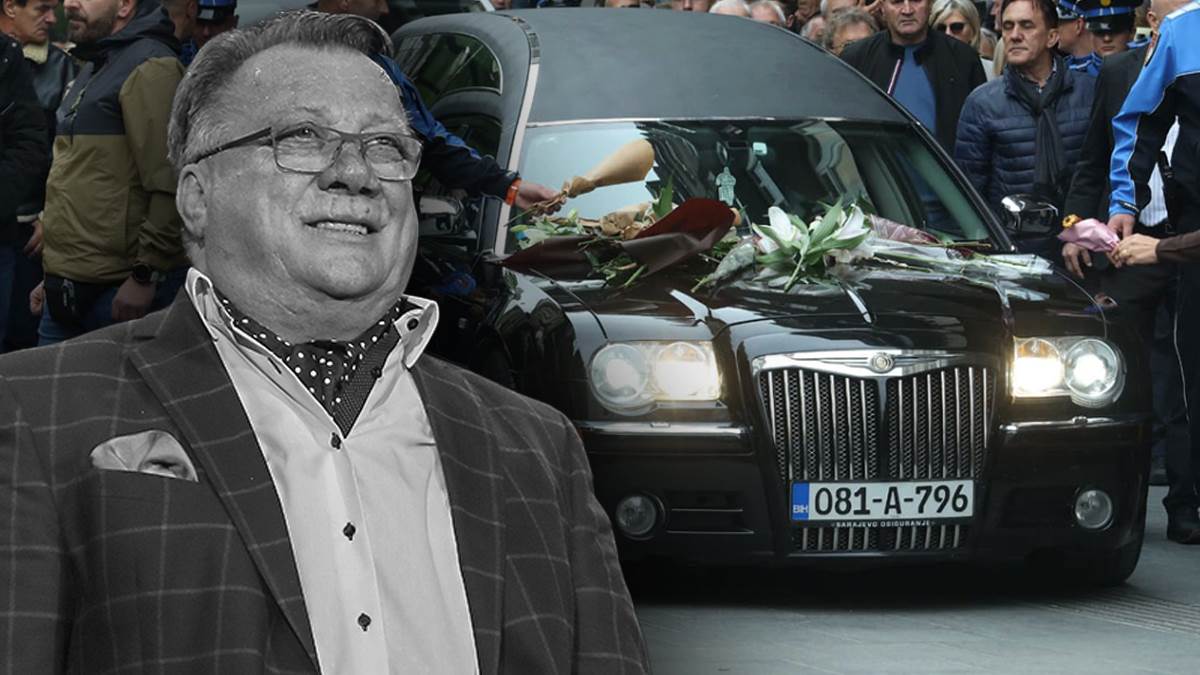  Sahranjen Halid Bešlić 100000 ljudi na groblju Bare 