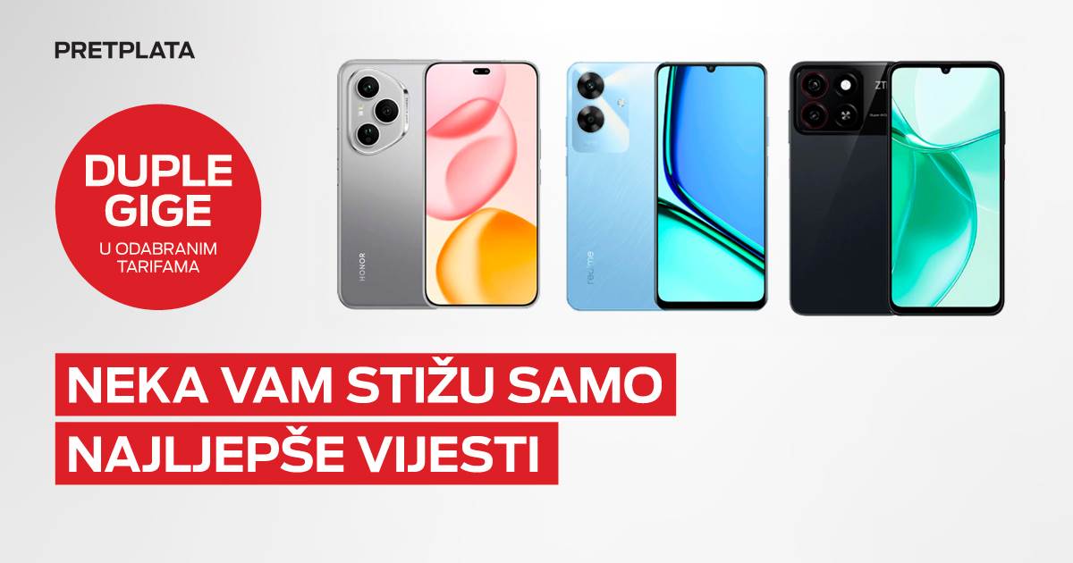  Nova m:tel ponuda telefona koji osvajaju stilom i cijenom! 