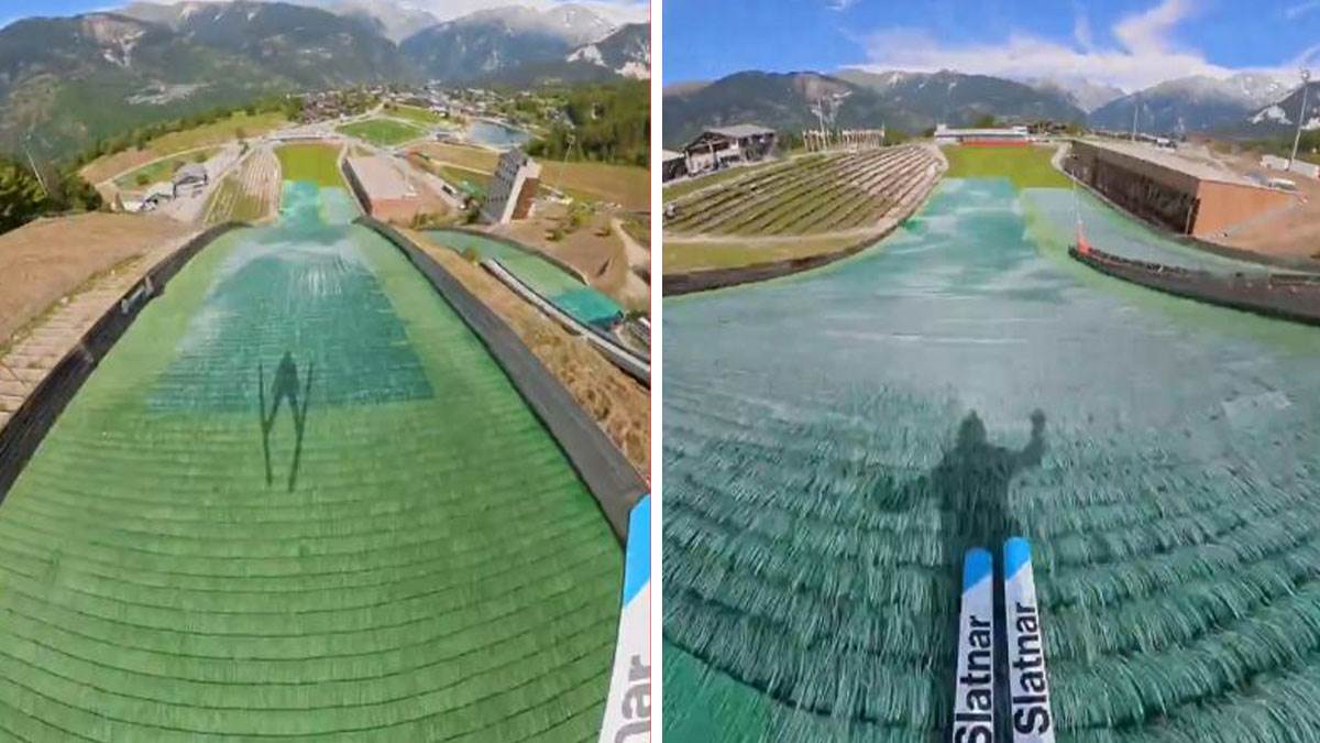  ovako izgledaju ski skokovi na ljeto 