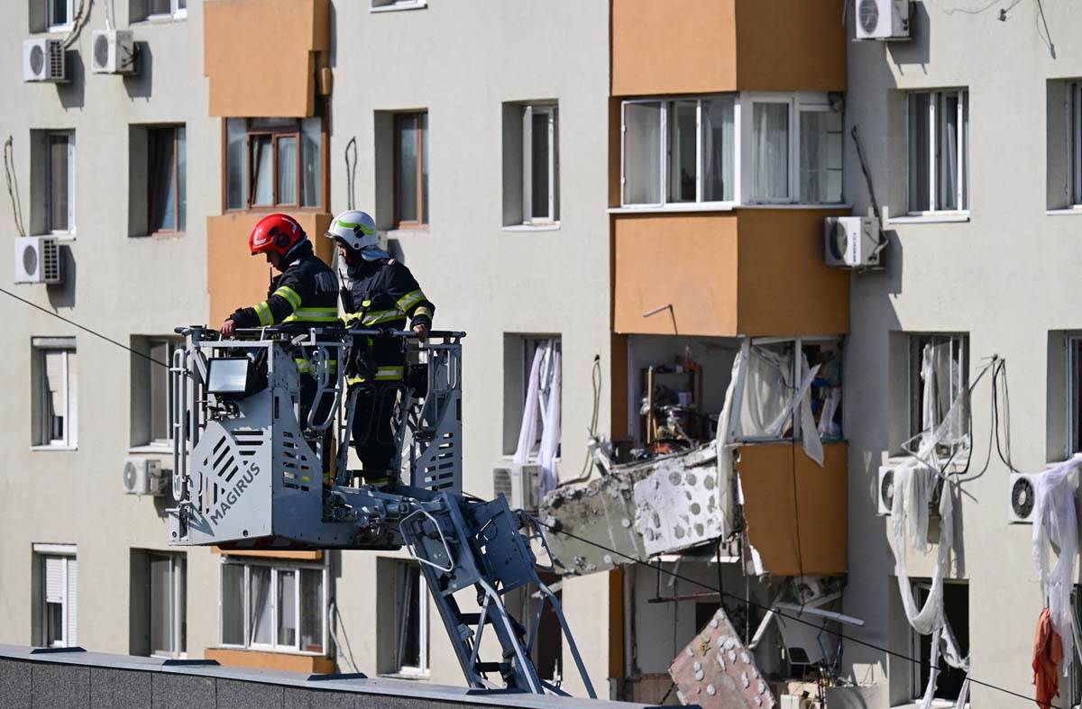  eksplozija u zgradi u bukureštvu, dvoje mrtvih 