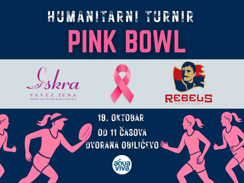 Humanitarni turnir "Pink Bowl" u znak podrške ženama oboljelim od raka dojke 