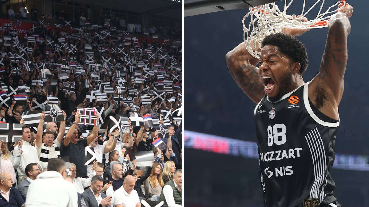  Atmosfera koju prave navijači Partizana je najbolja u Evropi 