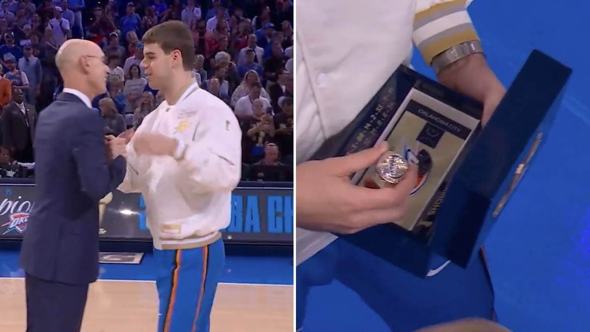  nikola topic dobio nba prsten za titulu sa oklahomom 