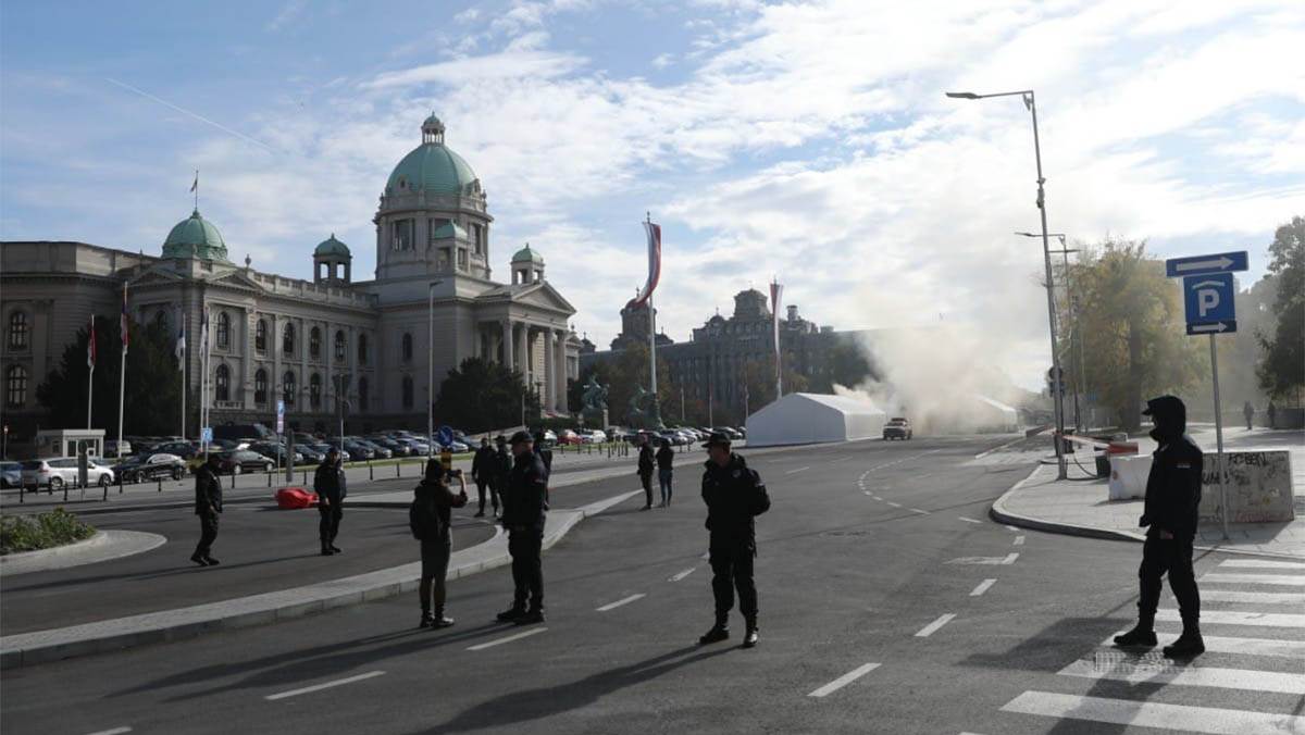  Hapšenje zbog požara u Beogradu 