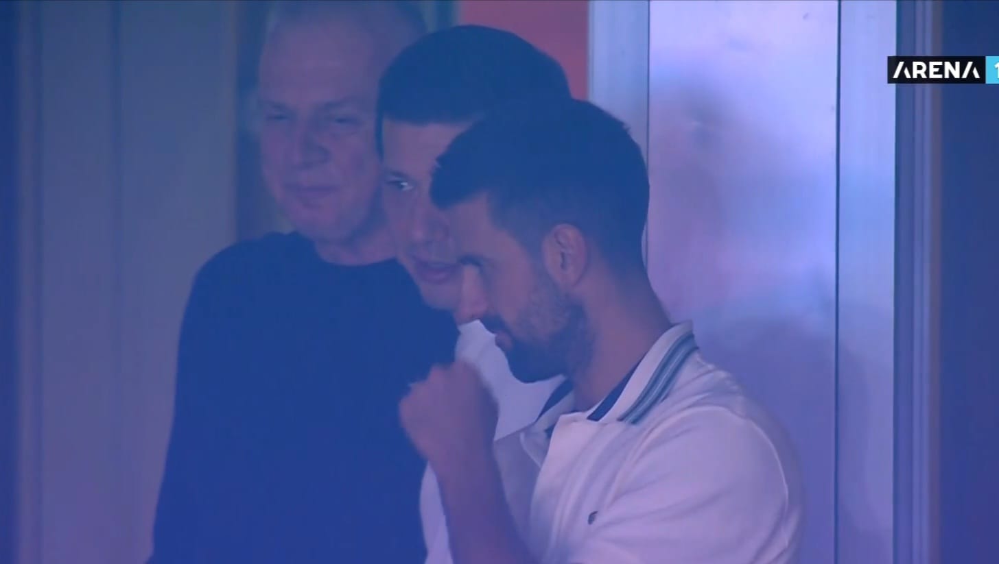  Novak Đoković uživo prati meč Crvene zvezde i Baskonije 