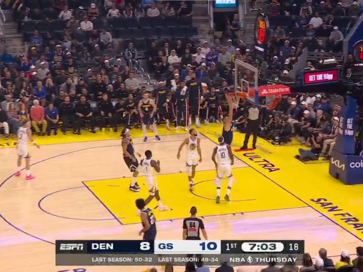  Nikola Jokić zakucao protiv Golden Stejta 