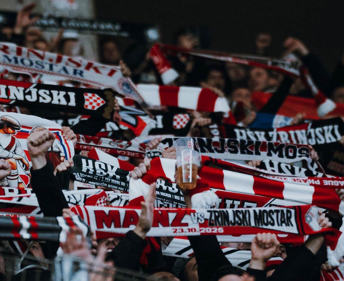  Utakmica Majnc Zrinjski najviše navijača u 2 kolu Konferencijske lige 
