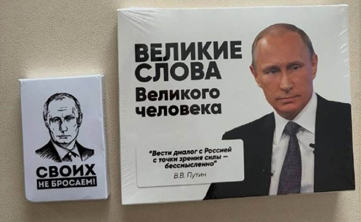  Putinov izaslanik donio čokolade sa citatima 