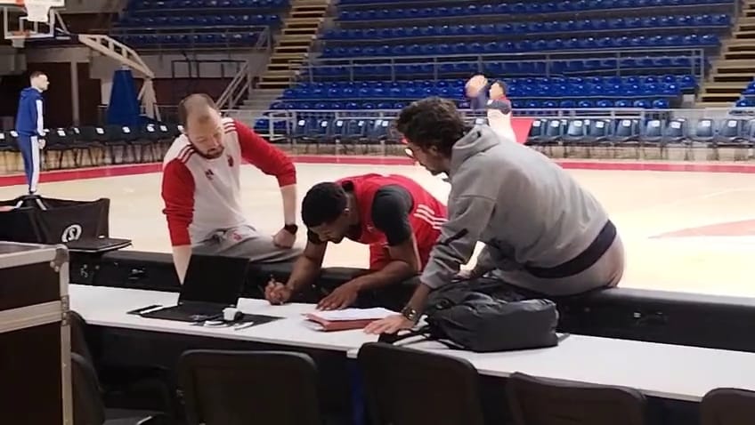  Džared Batler odradio je prvi trening sa Crvenom zvezdom 