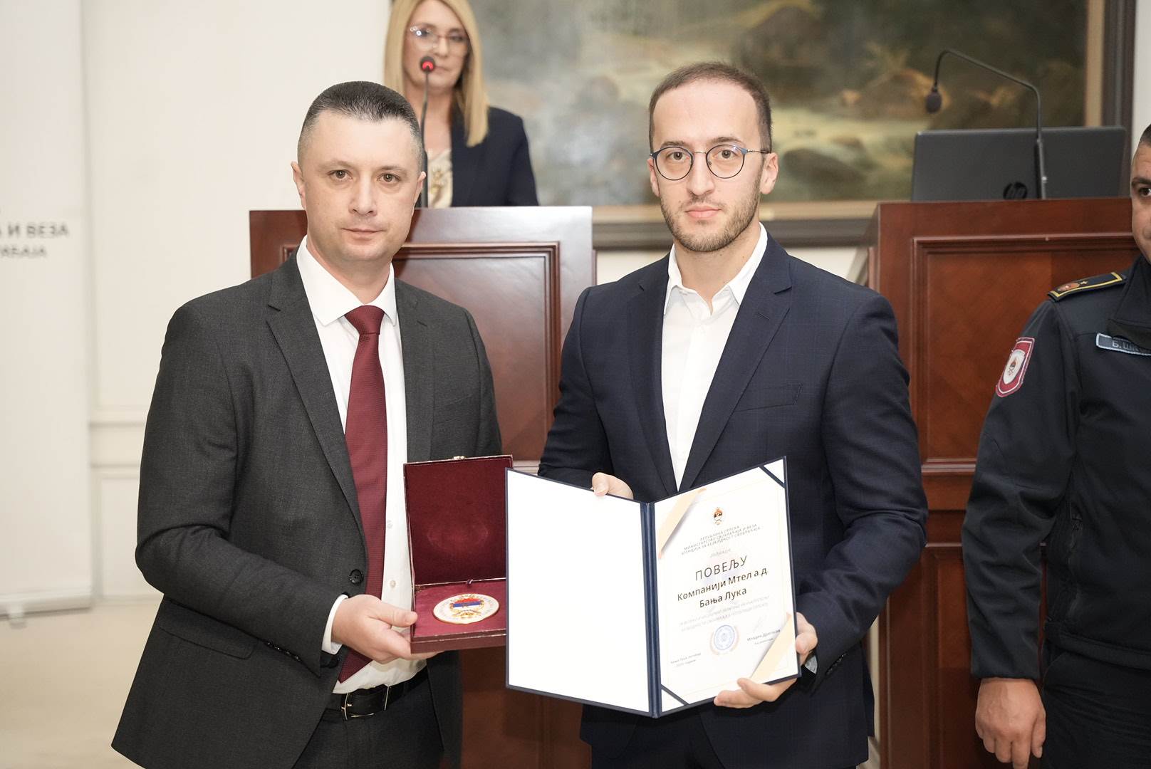  m:tel-u Povelja za veliko i nesebično zalaganje na unapređenju bezbjednosti saobraćaja 