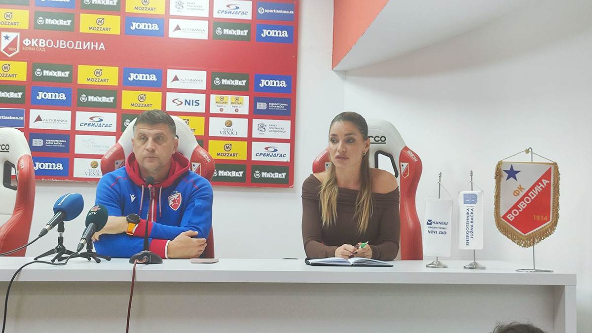  Vladan Milojević o utakmici Vojvodina Crvena zvezda  