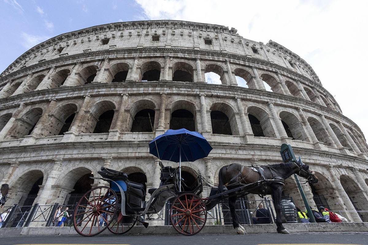  srušio se dio objekta u rimu 