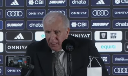  Željko Obradović poslije poraza Partizana u Dubaiju  