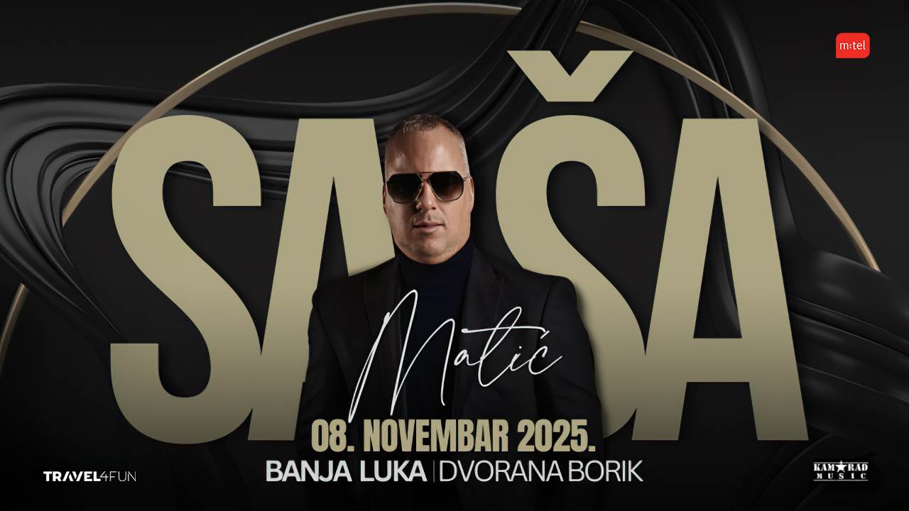  Saša Matić u Banjaluci 