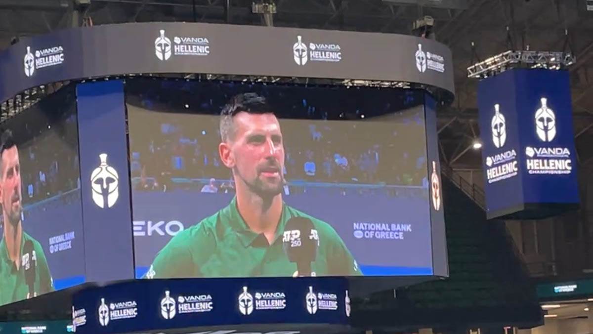  Đoković pričao na grčkom nakon pobjede protiv Nune Boržeša 