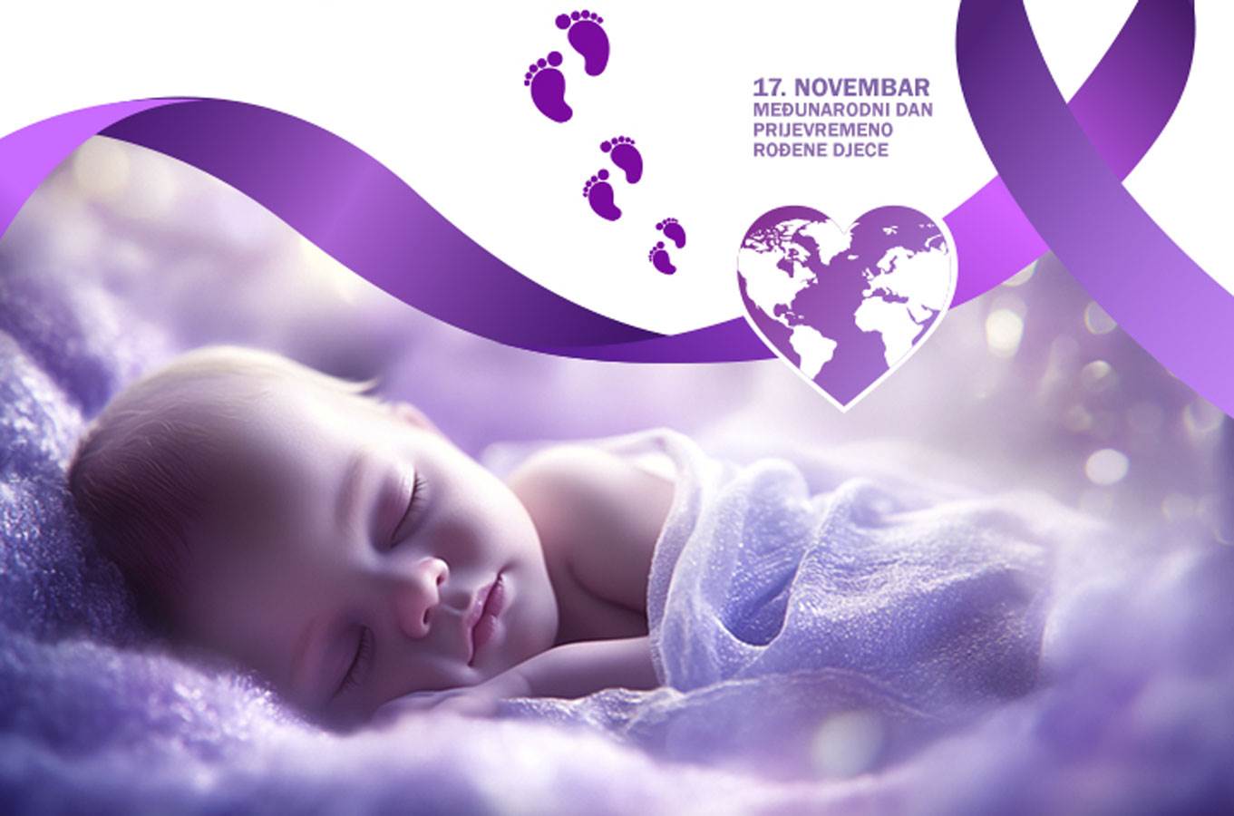  Bijeljina obilježava Međunarodni dan prijevremeno rođene djece – zgrade će svijetliti ljubičasto 