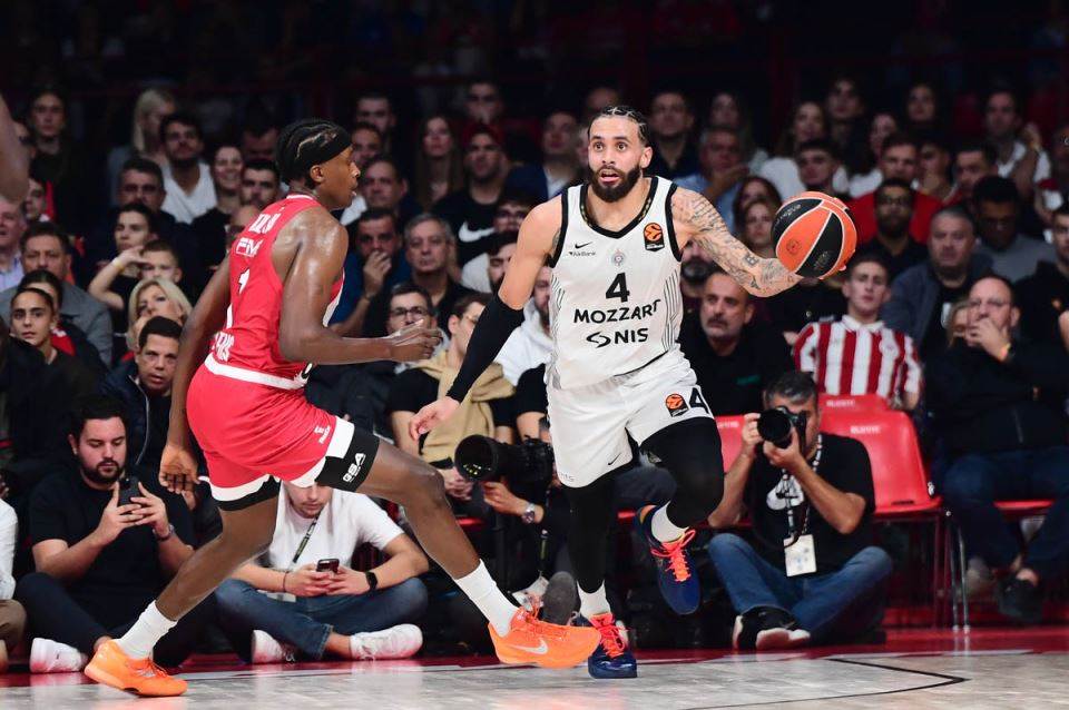  Partizan sve lošiji na tabeli Evrolige 