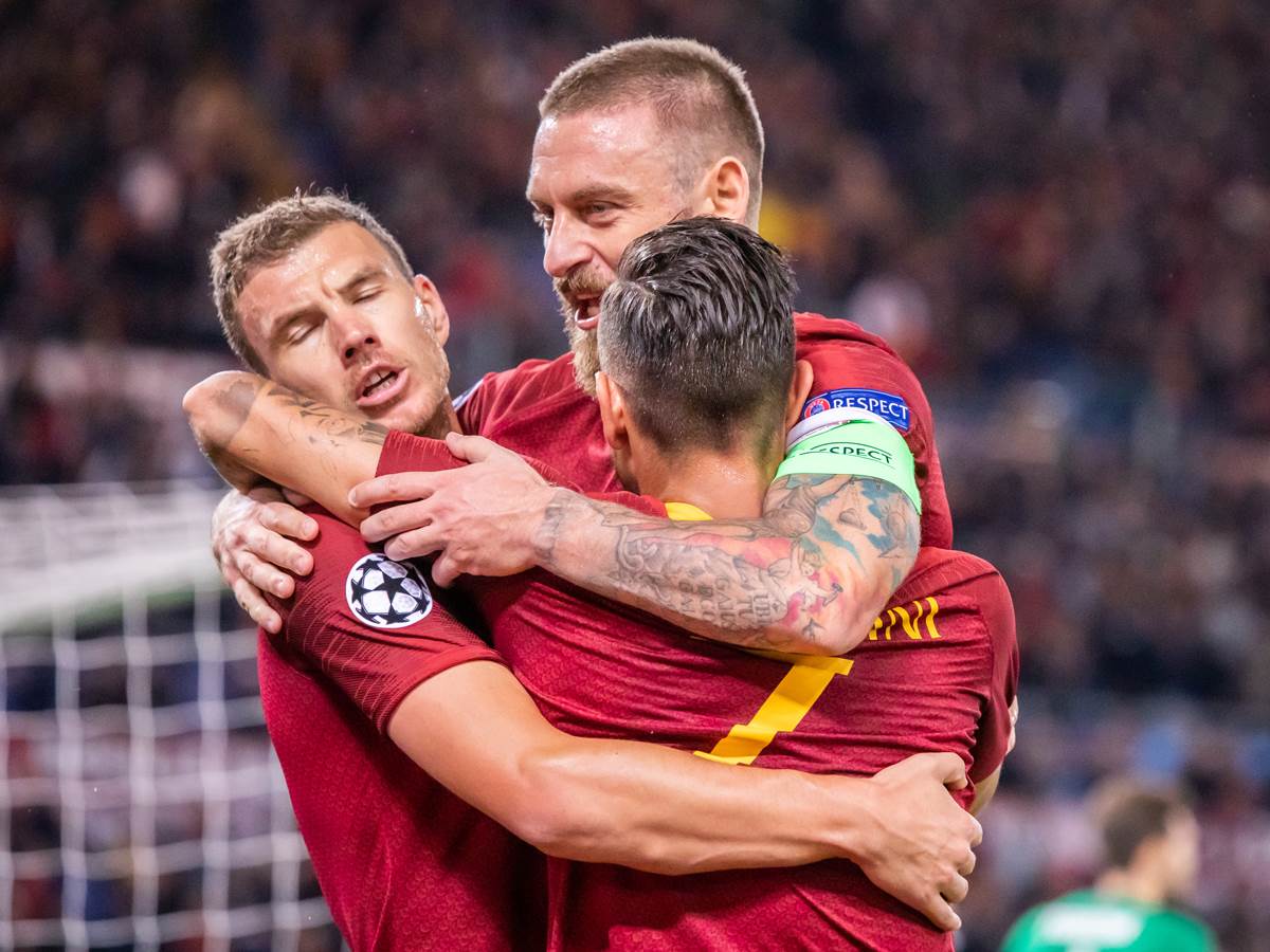  Danijele de Rosi i Edin Džeko 