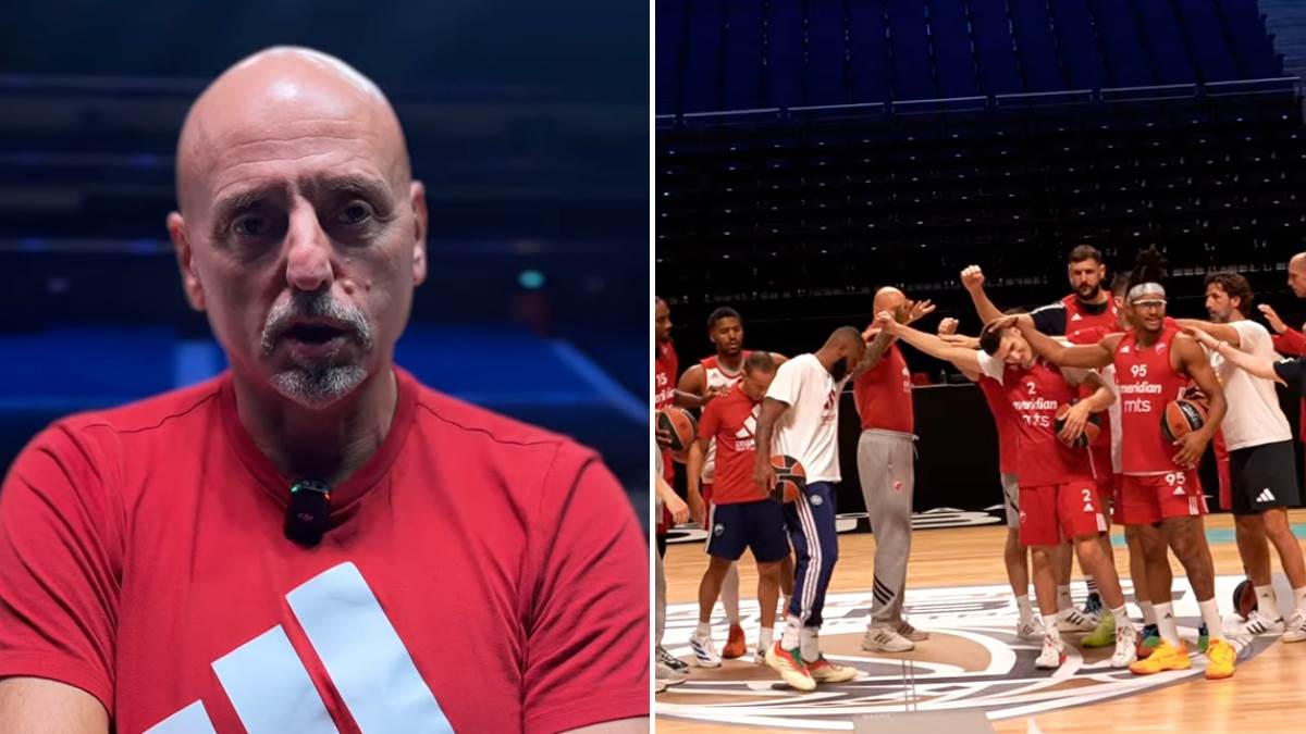  Saša Obradović pred utakmicu Dubai Crvena zvezda  