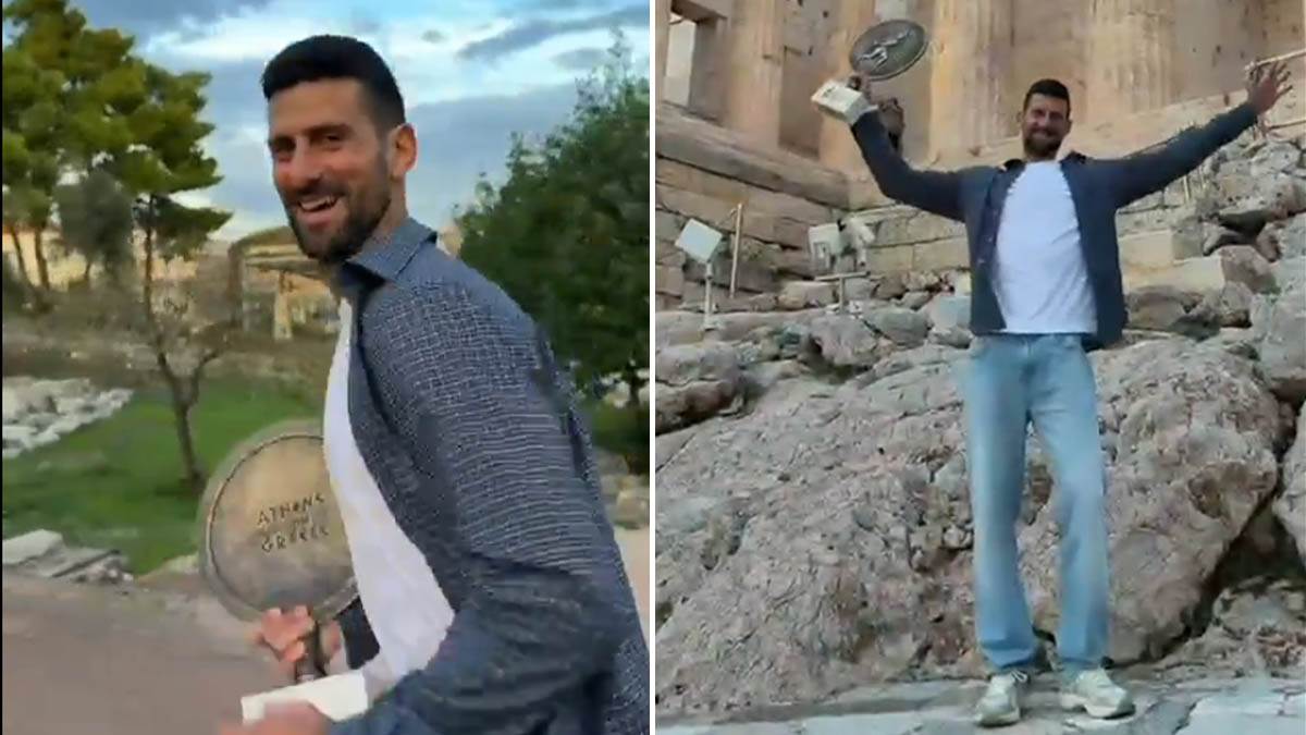  Novak Đoković trčao na Akropolju da se slika s peharom 