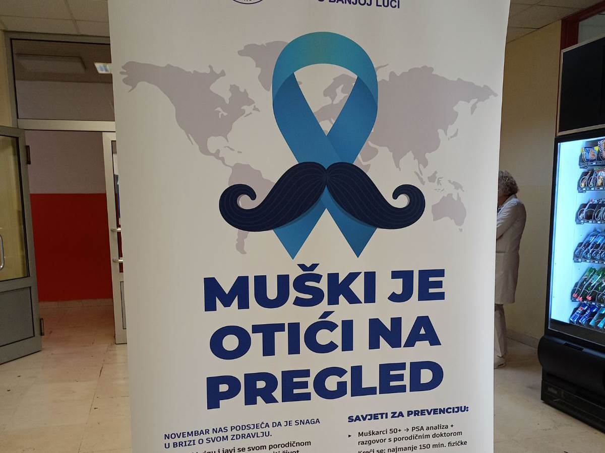  Poziv na besplatne pregede muškaraca 