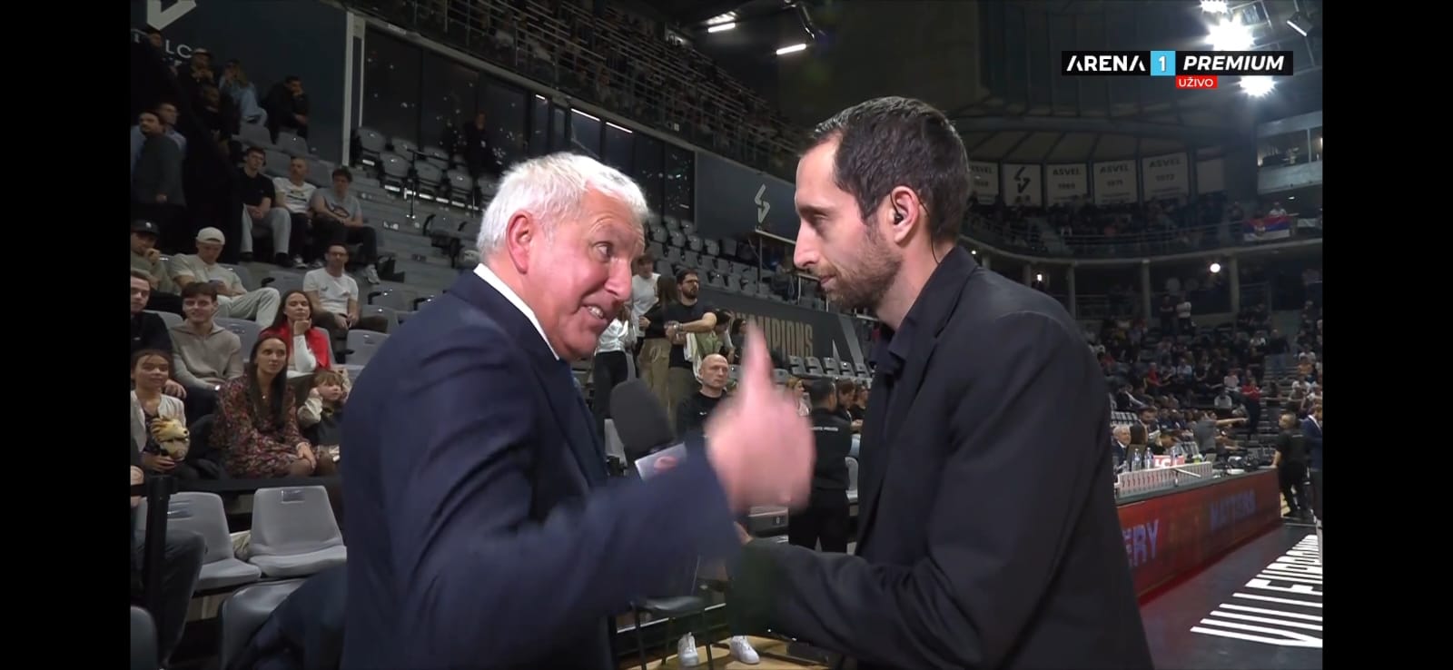  Željko Obradović bijesan na utakmici protiv Asvela  