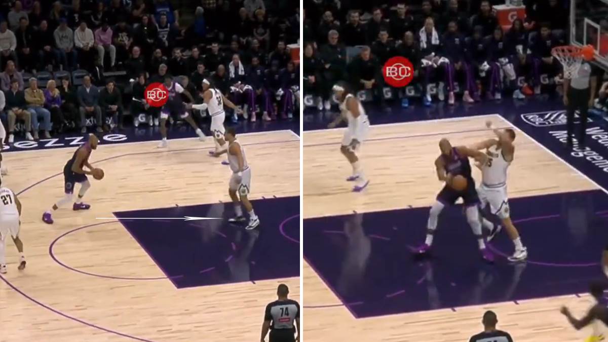  Gober pokušao da zakuca preko Jokića pa se obrukao  