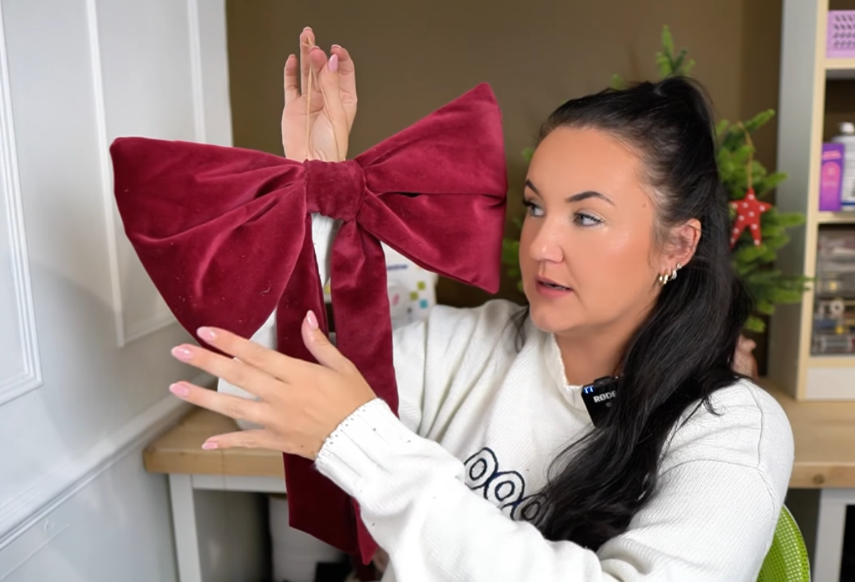  Kako napraviti mašnu za novogodišnju dekoraciju 